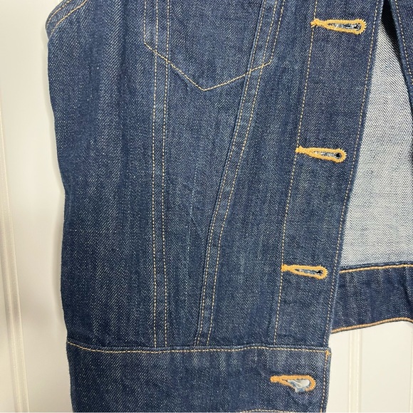 Levi’s Denim Jean Vest Size XS - Picture 4 of 6